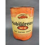 A rare Mobilgrease No.6 7lb tin.