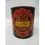 An early Shell Lubricating Grease 1lb tin of bright colour.