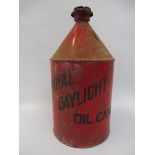 A Royal Daylight Oil can.