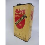 A Royal Snowdrift Oil gallon can.