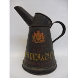 An ILO W.B. Dick & Co. Ltd. quart oil measure.