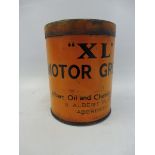 An XL Motor Grease tin.