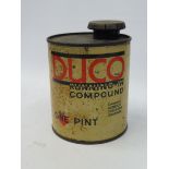 A Duco running-in compound one pint can.