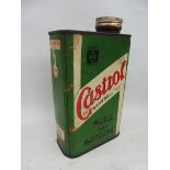 A French Castrol XL Grade rectangular tin.