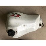 A Yamaha XT petrol tank.