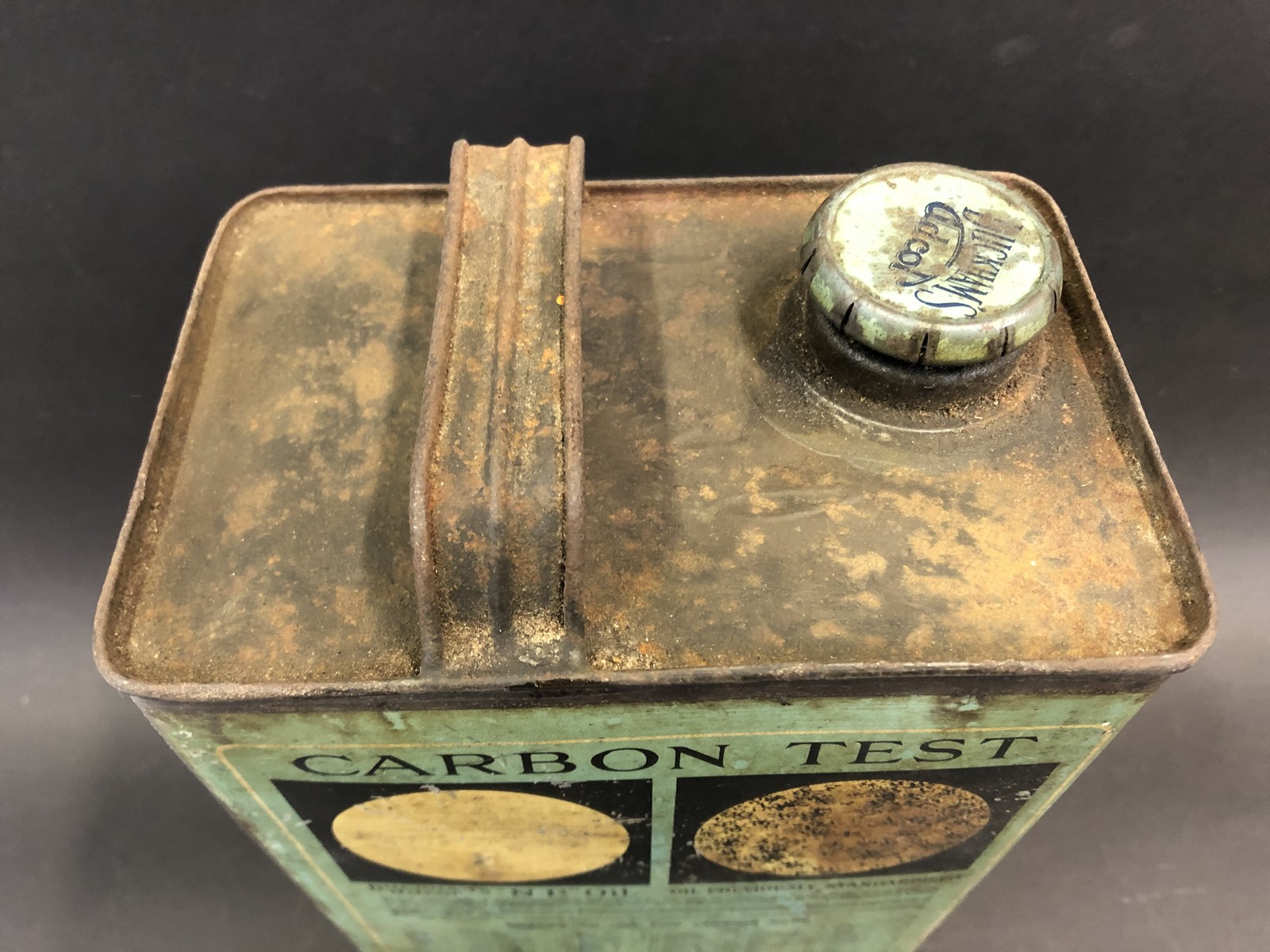 A Duckham's Adcol N.P. Motor Oil gallon can in good, original condition. - Image 3 of 4