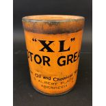 An XL Motor Grease tin.