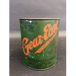 A rare Wakefield Castrol 'Gear-Ease' solidified 2lb tin.