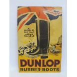 A Dunlop Rubber Boots pictorial showcard19 x 29 1/2".