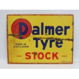 A Palmer Tyre Stock rectangular enamel sign, 30 x 20".