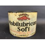 A Gargoyle Mobilubricant Soft 2lb tin, early white version in good condition.