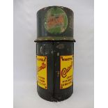 A Wakefield Castrollo upper cylinder lubricant semi-circular dispensing cabinet in lovely original