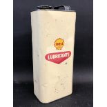 A Shell Lubricants rectangular can, Continental.
