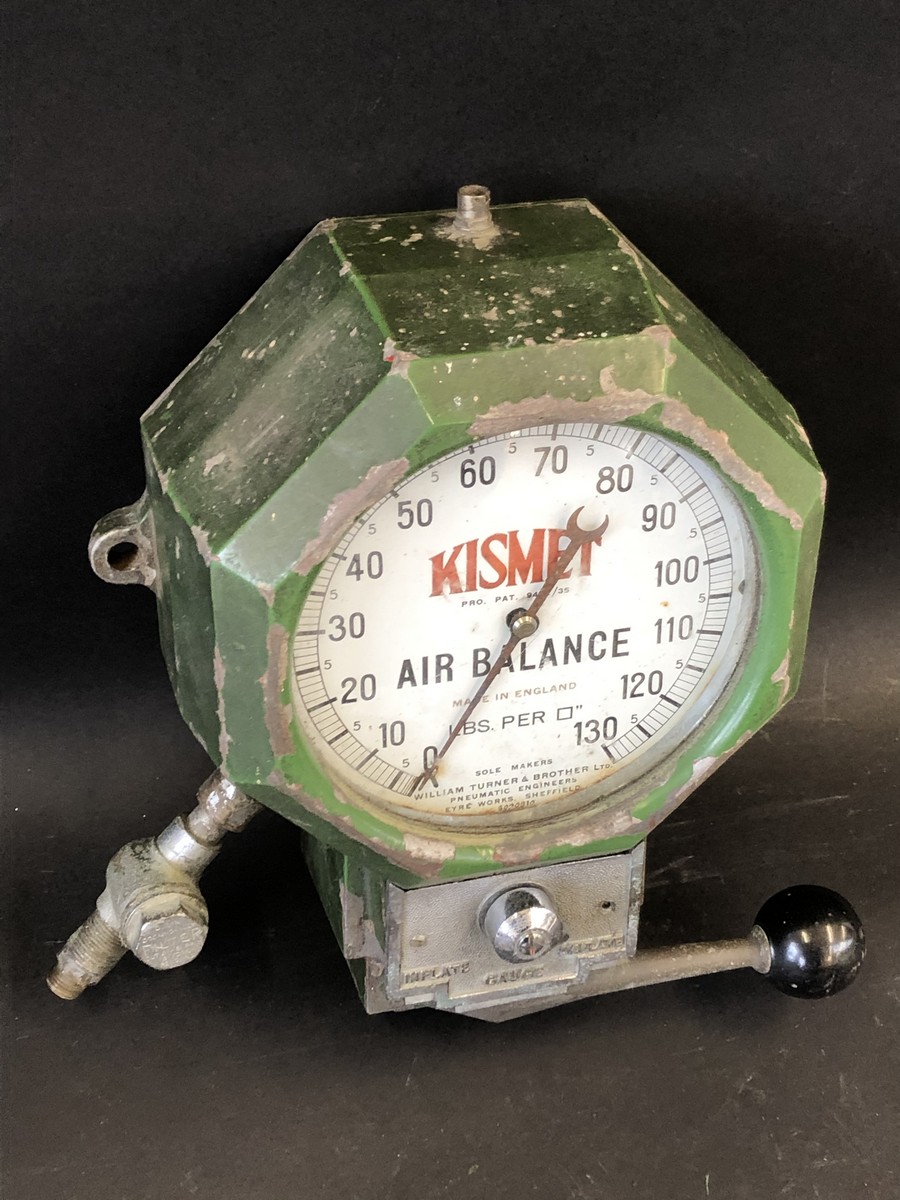 A Kismet Air Balance octagonal gauge, by repute working when removed from the garage where it was in - Image 2 of 4