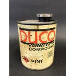 A Duco running-in compound one pint can.