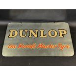 A Dunlop 'The World's Master Tyre' rectangular mirror, 20 x 12".