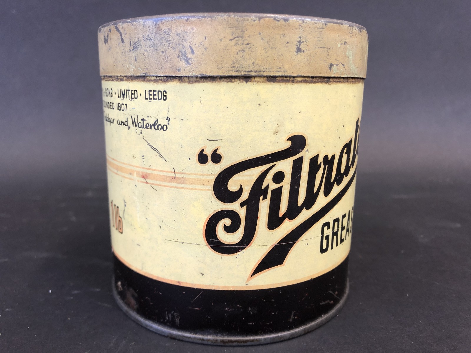 A Filtrate Grease tin. - Image 3 of 5