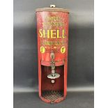 A Shell Upper Cylinder Lubricant wall mounted dispensing cabinet,in good original condition.