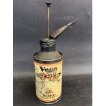 An unusual Gargoyle Mobiloil Voco Penetrating Oil can with original spout.