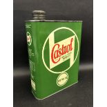 A Continental Castrol rectangular oil can in superb condition.