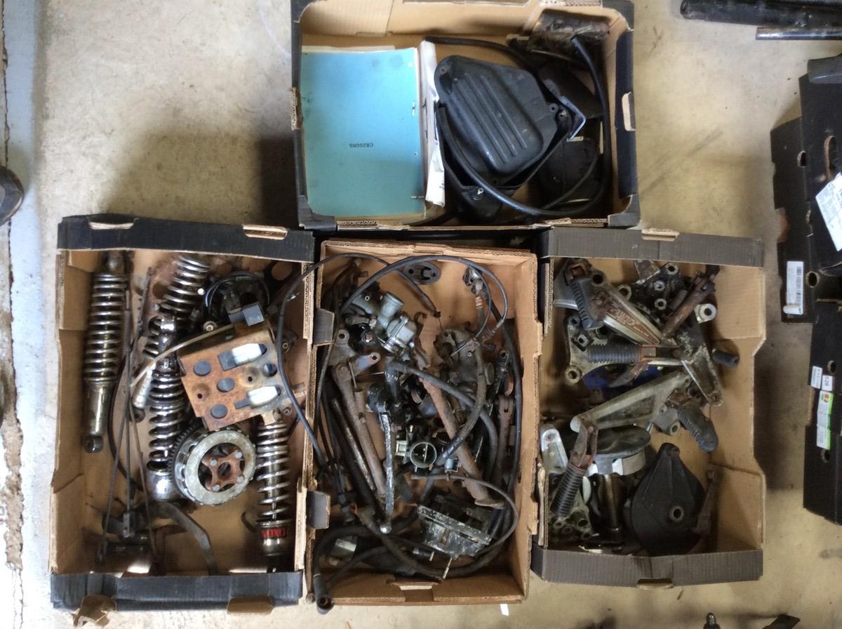 1981 Honda CB 250 RS Completely Dismantled - Image 8 of 9