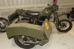 Armstrong/CCM Prototype Military Motorcycle Combination