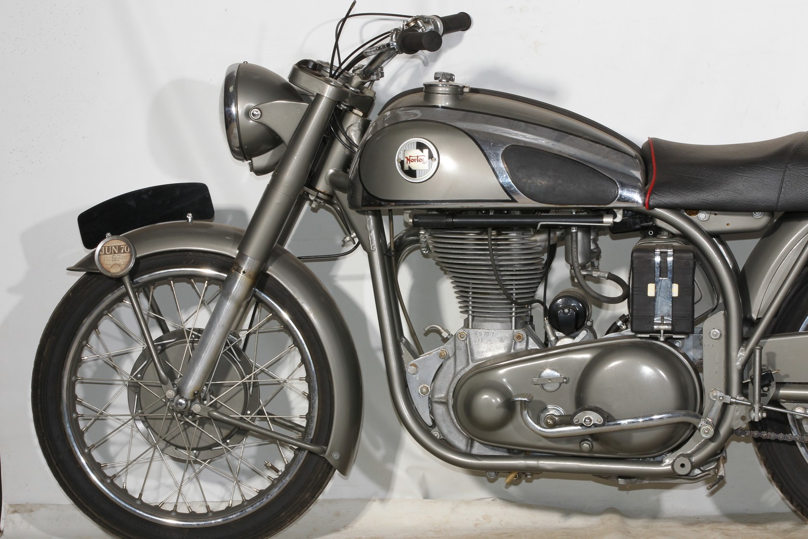 1956 Norton Model 30 International 490cc - Image 7 of 8