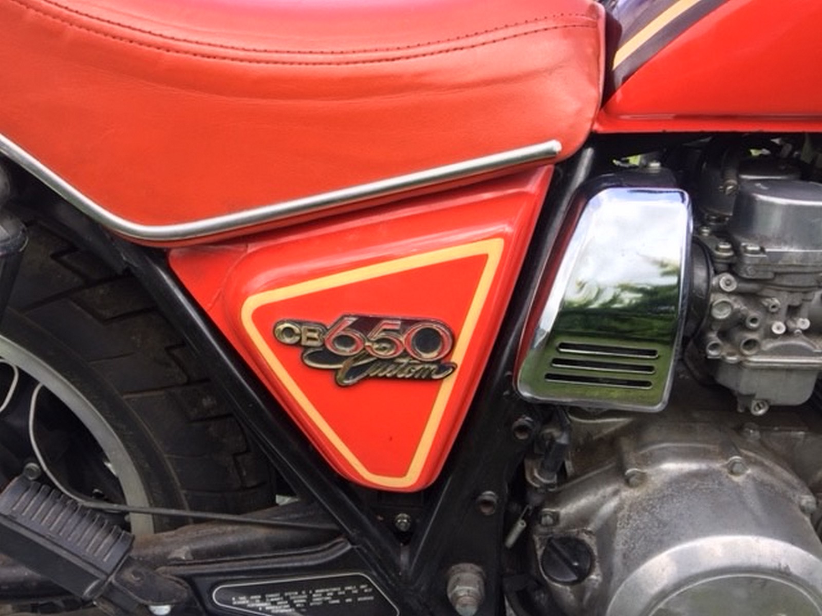 1981 Honda CB 650 Custom - Image 5 of 6