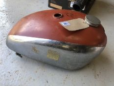 A BSA fuel tank.