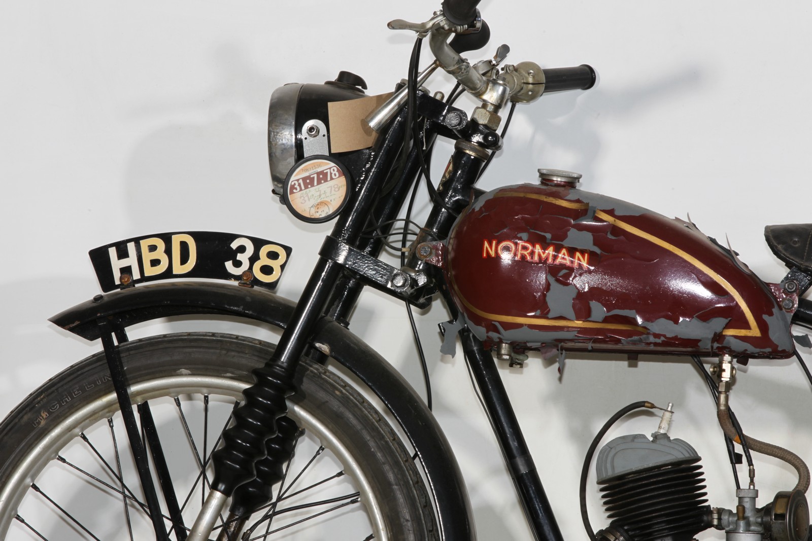 1951 Norman Model D 98cc 1F 2-Speed - Image 2 of 4