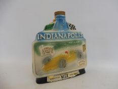 A Jim Beam Whiskey Indianoplois promotional decanter, May 30th 1970.