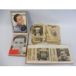 Two autograph albums containing an assortment of racing driver signatures including Jim Clark,