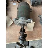 A starter motor that fits Meadows 4 1/2 litre cars, with Bendix assembly, 10 teeth, 4 1/2" diameter,