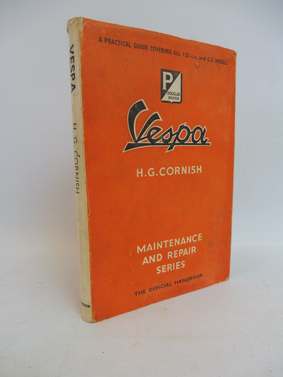 A Douglas Vespa Maintenance and Repair Series handbook by H.G. Cornish.