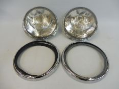 A pair of n.o.s. Lucas 'Le Mans 24' 700 sealed beam headlamps in excellent condition.