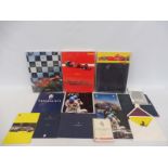 Three Ferrari year books: 1999, 2001 and 2003, still sealed plus various other Ferrari and