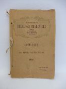 A Delaunay Belleville catalogue for 1912, type 15/20 hp.