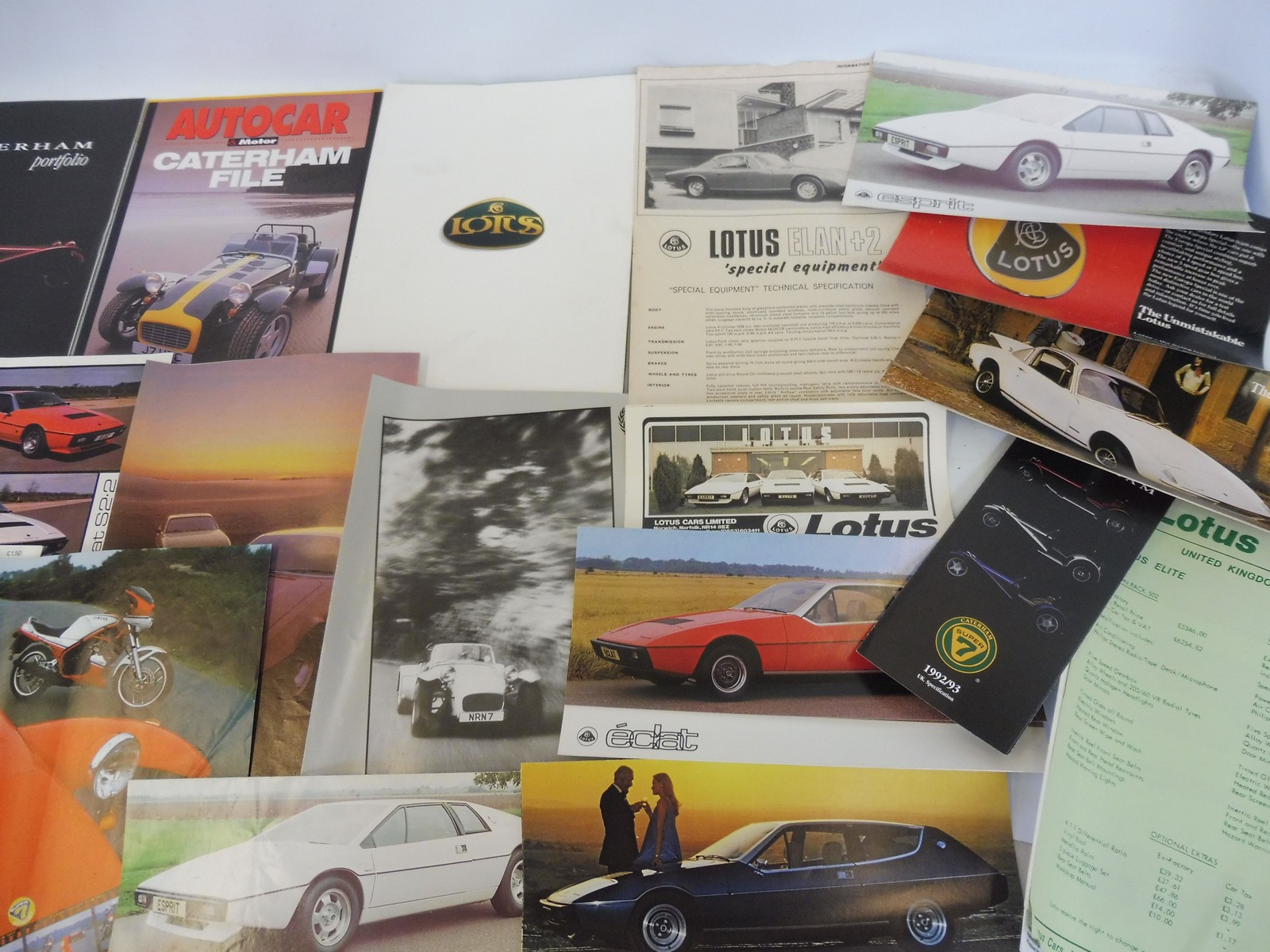 A Lotus +2S 130 sales brochure plus various other brochures and leaflets etc. - Image 3 of 3