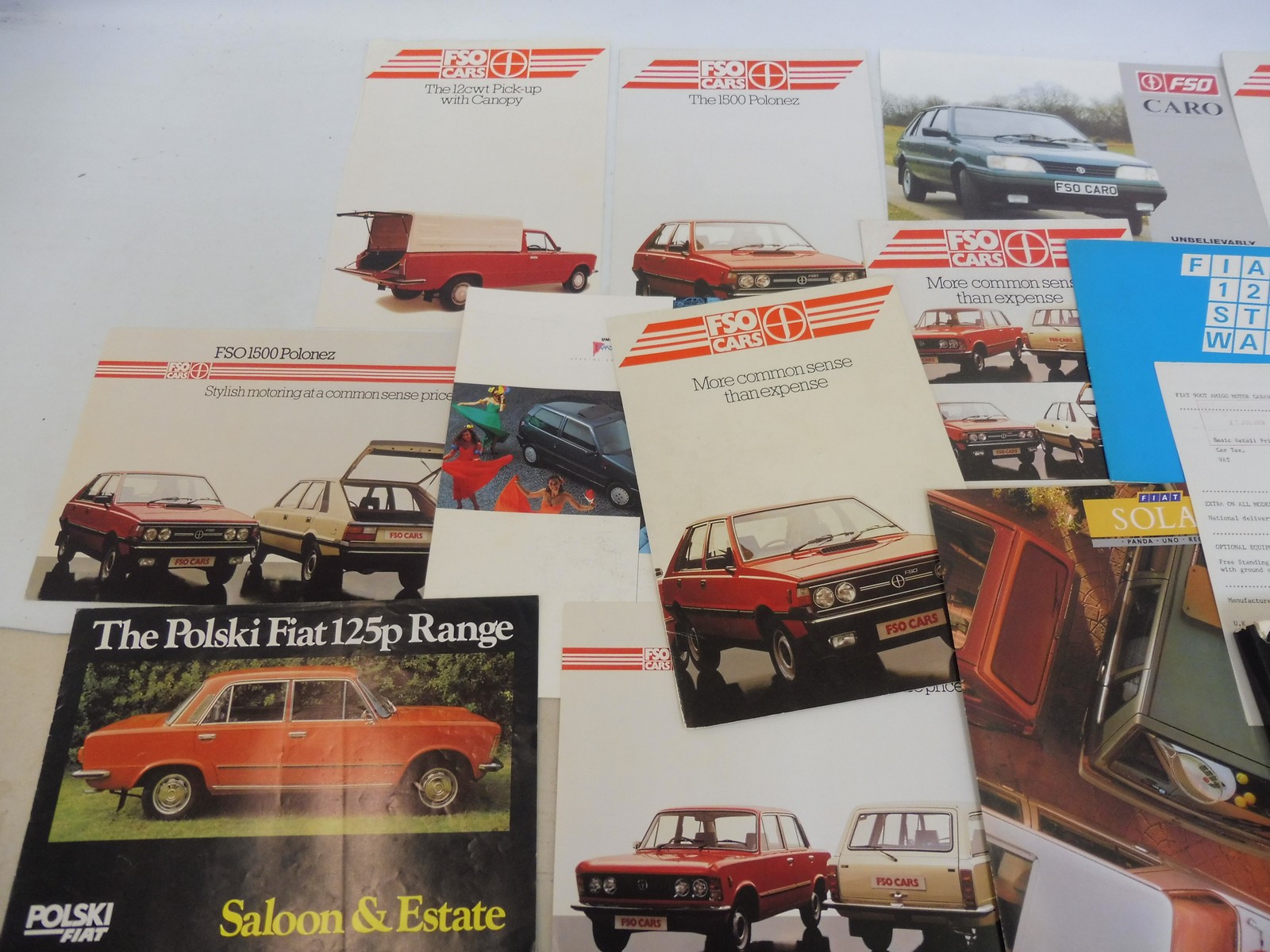 A quantity of Fiat brochures and leaflets. - Image 2 of 3