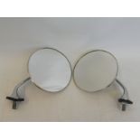 A pair of side mirrors.