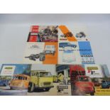 Seven Morris commercial brochures, all appear in excellent condition, including the LD M20 and M30