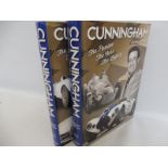 Cunningham - The Passion, The Cars, The Legacy by Richard Harmon, volumes 1 & 2 with dust jacket,