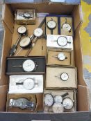 A good collection of mostly BATY new old stock dial indicators.