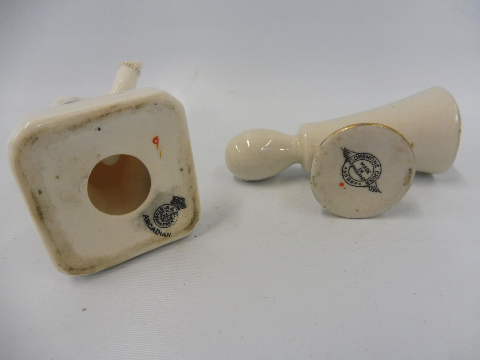 An Arcadian porcelain policeman for Eastbourne and a porcelain car horn stamped Windsor, by - Image 3 of 3