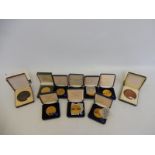 Eight cased Norwich Union RAC Classic medals, two for 1987, 1988, 1989, 1990, 1991, 1992 and 1997,