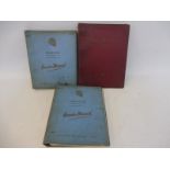 Three Vanden Plas manuals including a 4.litre 'R'.