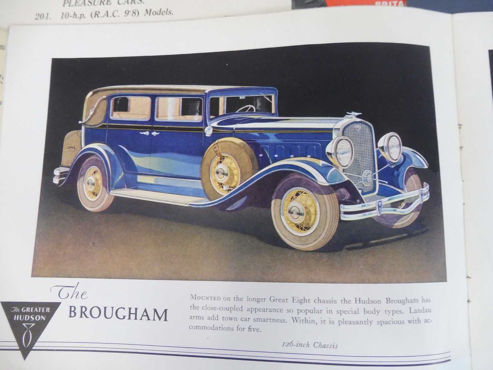 A quantity of pre-war car literature comprising brochures and leaflets relating to various - Image 6 of 6
