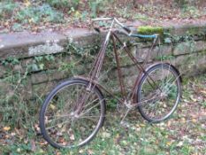 A rare 1907 Dursley Pedersen bicycle that has been in the same family since 1942, and in 2007 had