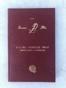 A BMC Vanden Plas 3 litre Princess (Mk. II) operational handbook, in good condition.