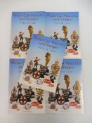 Five copies of Peter Card's Shire Book on 'Motor Car Mascots and Badges'.